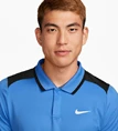 Nike Court Dri-FIT Advantage polo heren blauw