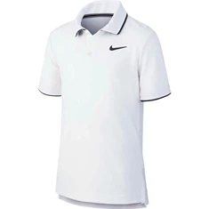 Nike Court Dry fit jongens shirt wit