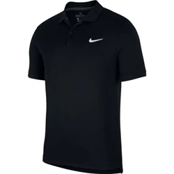 Nike Dry Polo shirt heren zwart van fitness