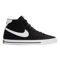 Nike Court Legacy Canvas Mid dames sneakers zwart