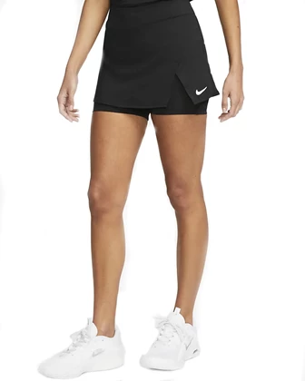 Nike Court Victory tennisrok dames zwart