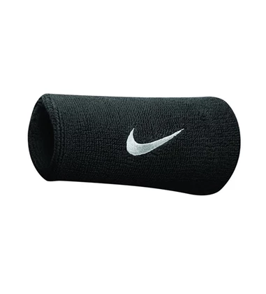 Nike Doublewide Wristband zweetbandjes pols zwart