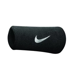 Nike Doublewide Wristband zweetbandjes zwart