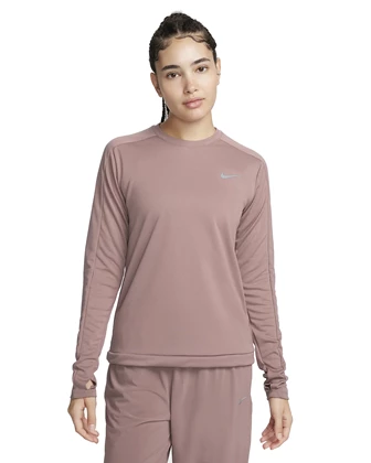 Nike Dri-FIT Crew-Neck sportsweater dames pink