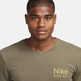Nike Dri-Fit Fitness sportshirt heren khaki