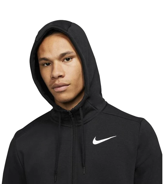 Nike Dri-Fit Full-Zip sportvest heren zwart