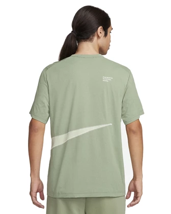 Nike Dri-Fit Hyverse sportshirt heren groen dessin