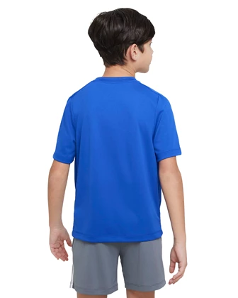 Nike Dri-Fit Icon sportshirt jongens donkerblauw