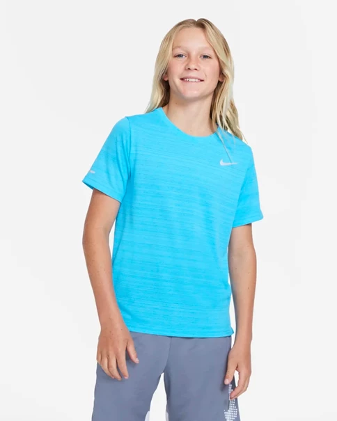 Nike Dri-Fit Miller Big Kids sportshirt jongens blauw
