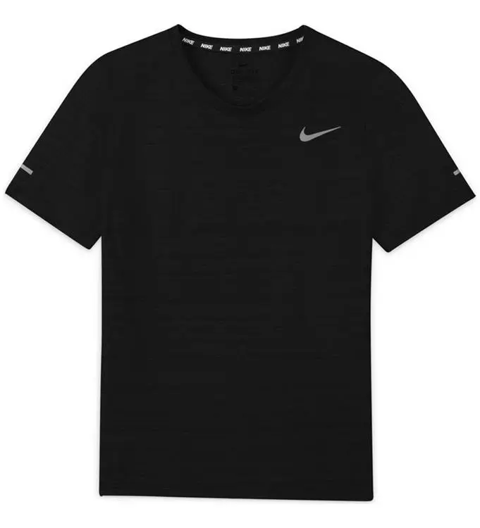 Elegantie Master diploma Billy Nike Dri Fit Miller sportshirt jongens zwart van fitness shirts