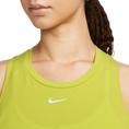 Nike Dri-Fit One Luxe singlet dames groen