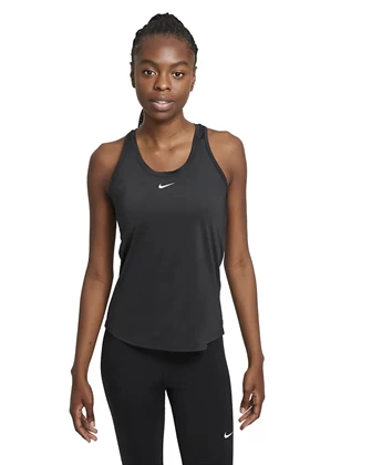 Nike Dri-Fit One singlet dames zwart