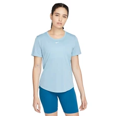 Nike Dri-Fit One sportshirt da blauw