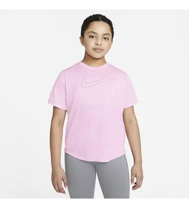 Nike Dri-Fit One sportshirt meisjes pink