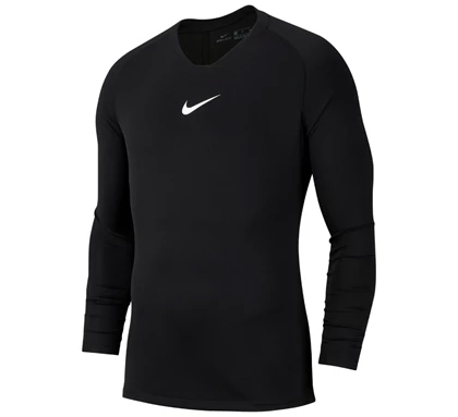 Nike Dri-Fit Park First Layer thermoshirt heren zwart