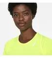 Nike Dri-Fit Race sportshirt dames geel