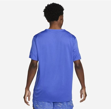 Nike Dri-Fit Run Division sportshirt heren blauw