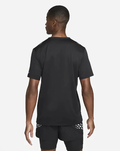 Nike Dri-Fit Run Division sportshirt heren zwart