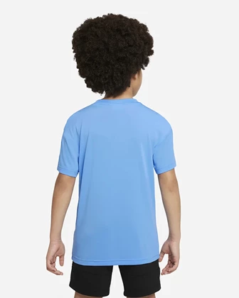Nike Dri-Fit sportshirt jongens blauw
