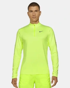 Nike Dri-Fit sportsweater he geel
