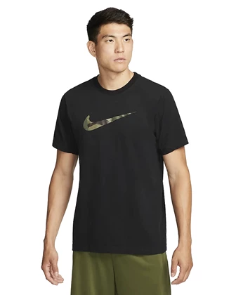 Nike Dri-Fit Training sportshirt heren zwart