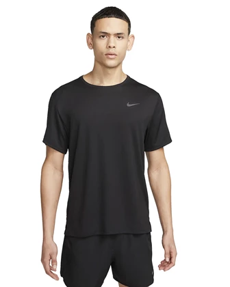 Nike Dri-Fit UV Miller sportshirt heren zwart