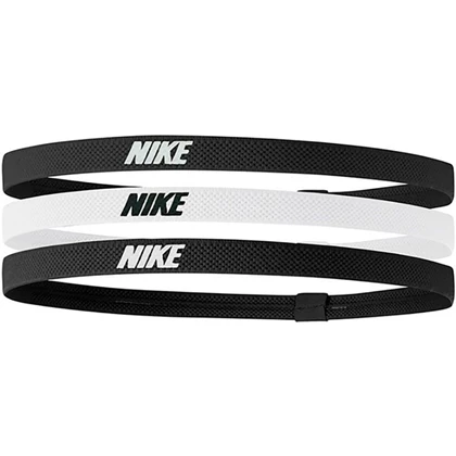 Nike Elastic Hairbands 3 Pack haar knipjes/bandjes zwart