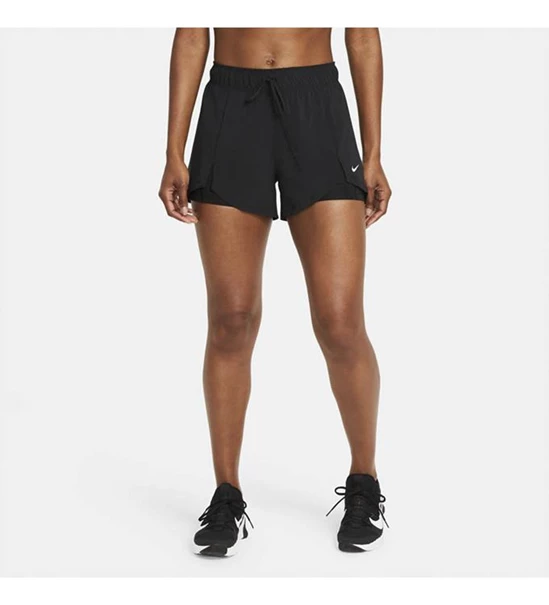 Nike Essential 2 in 1 dames Short sportshort dames zwart