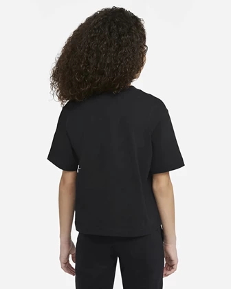 Nike Essential casaul t-shirt dames zwart