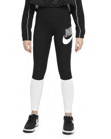 Nike Essential dames hardloopbroek lang zwart