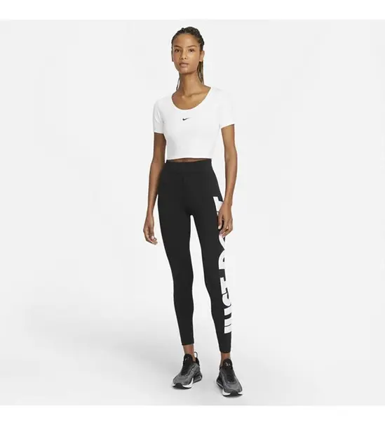 Nike Essential hardloop broek lang dames zwart
