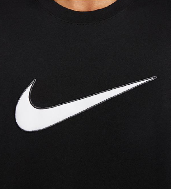 Nike Esstential sportshirt heren zwart
