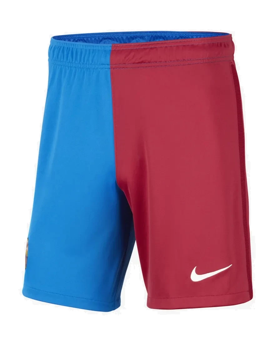 Pech Prominent chef Nike FC Barcelona 2021/22 Stadium Thuis/Uit voetbalbroek heren blauw dessin  van fitness shorts