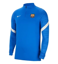 Nike FC Barcelona Strike voetbal sweater sr blauw