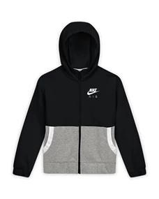 Nike Full Zip Air hoodie meisjes sportsweater zwart