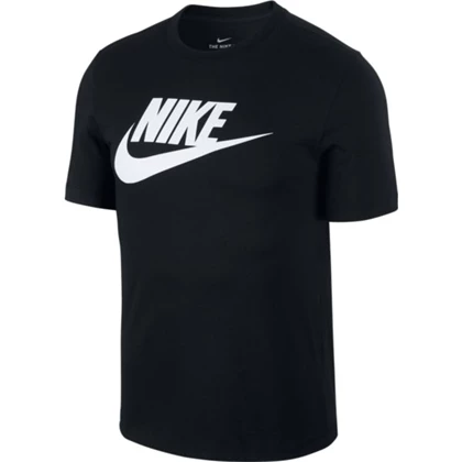 Nike Icon futura Tee sportshirt heren zwart
