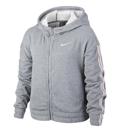 Nike meisjes sportsweater midden grijs