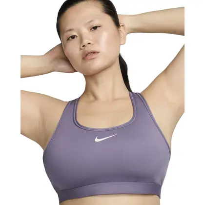 Nike Nike Swoosh Medium Support Wom sport bh lila