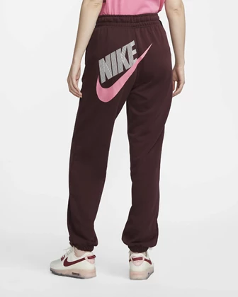 Nike NSW FT Fleece joggingbroek dames bordeaux