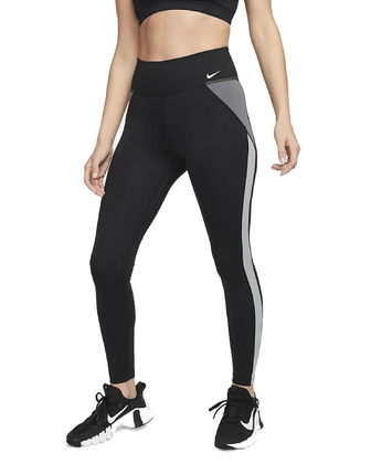 Nike One Dri-Fit hardloop broek lang dames zwart