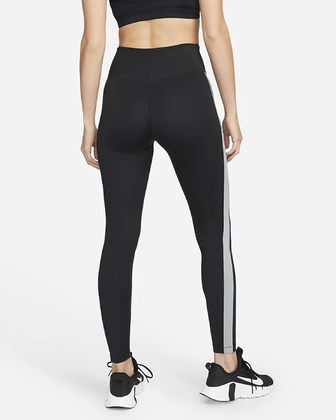 Nike One Dri-Fit hardloop broek lang dames zwart