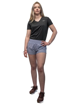 Nike One Dri-Fit sportshort dames lila