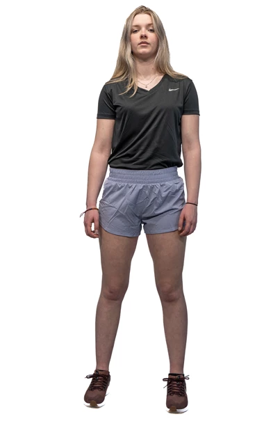 Nike One Dri-Fit sportshort dames lila