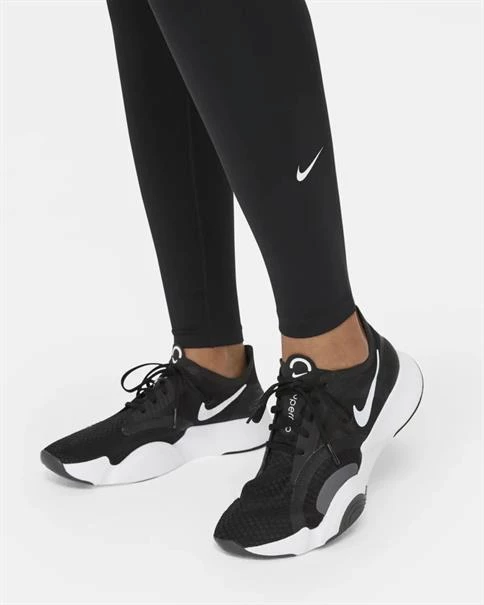 Nike One Mid Rise sportlegging dames zwart