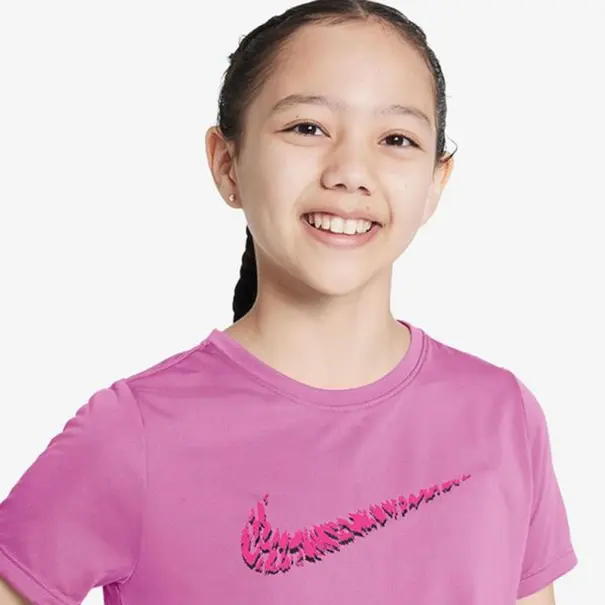Nike One sportshirt meisjes roze