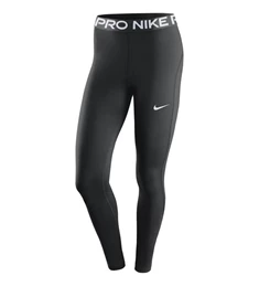 Nike Pro dames hardloopbroek lang zwart