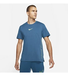 Nike Pro Dri-Fit Burnout heren sportshirt marine