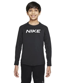 Nike Pro Dri-Fit sportsweater jo zwart