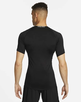 Nike Pro Dri-Fit thermoshirt heren zwart