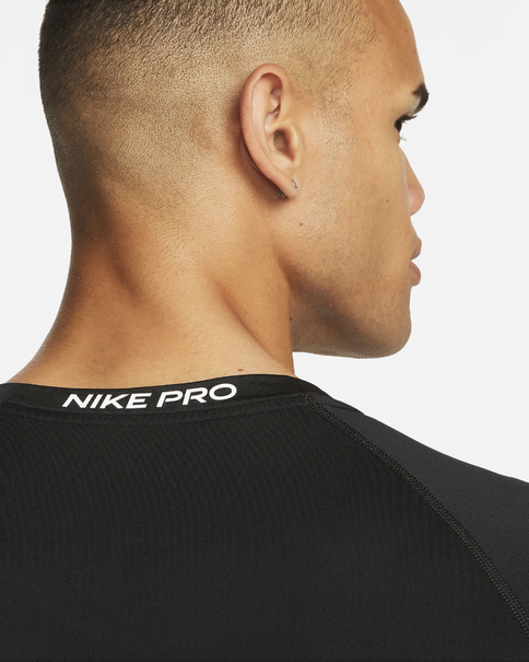 Nike Pro Dri-Fit thermoshirt heren zwart